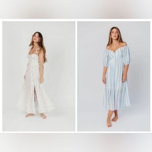 ‼️SAVE 90+‼️ NWT XS Clara Puffed Sleeve And S Rosamund Dresses Worth Collective